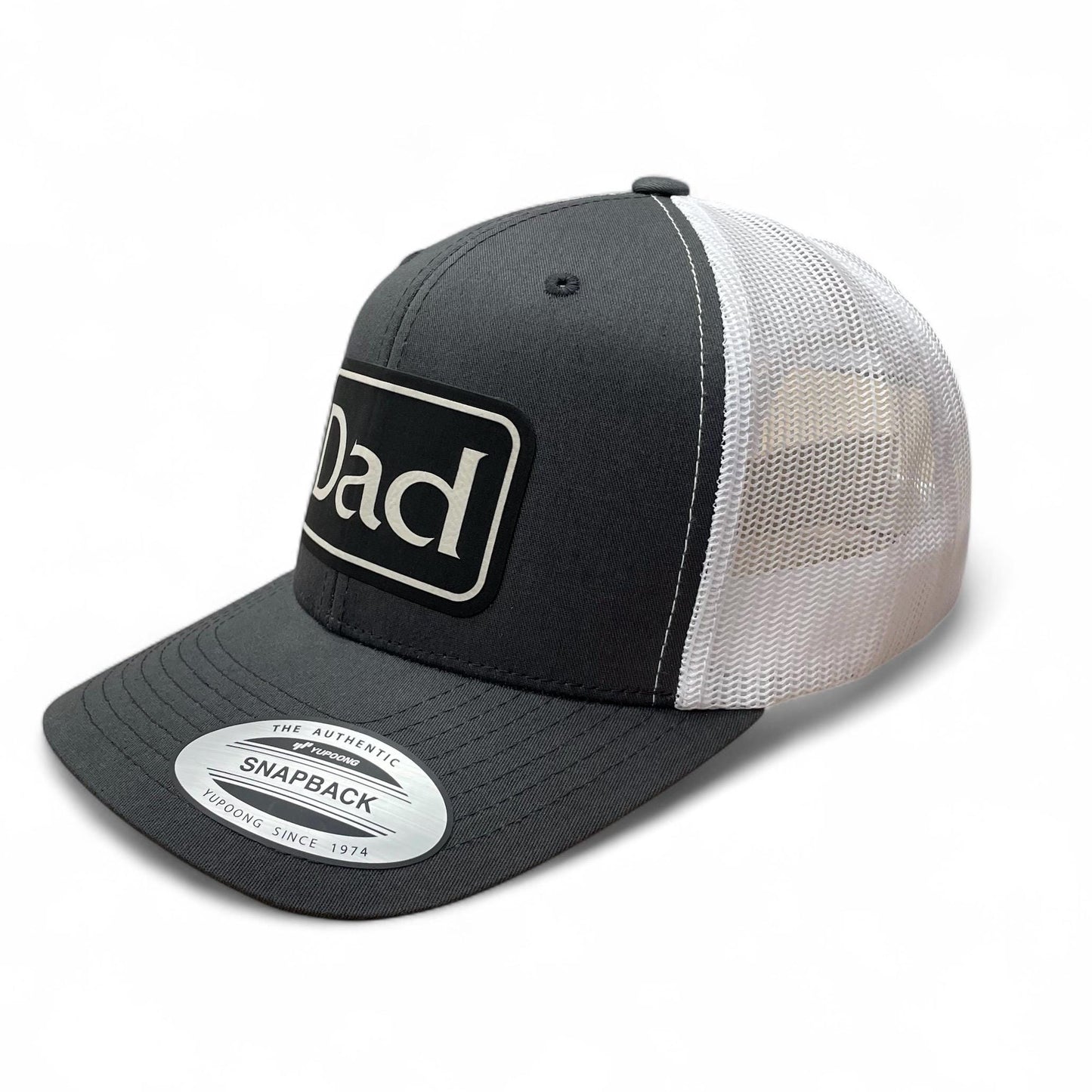 Dad Trucker Hat / Fishing Trucker Cap / Fathers Day Hat / YP Classics 6 Panel / Patch Trucker Hat / Father's Day Gift