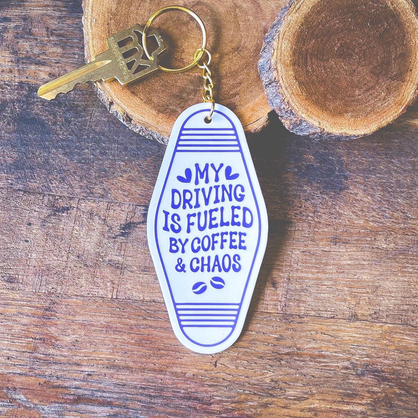 Retro Motel Keychains, Funny Driving Keychain, Motel Keychains, Vintage Keychains, Gifts for Her, Gifts for Him, New Driver Gift