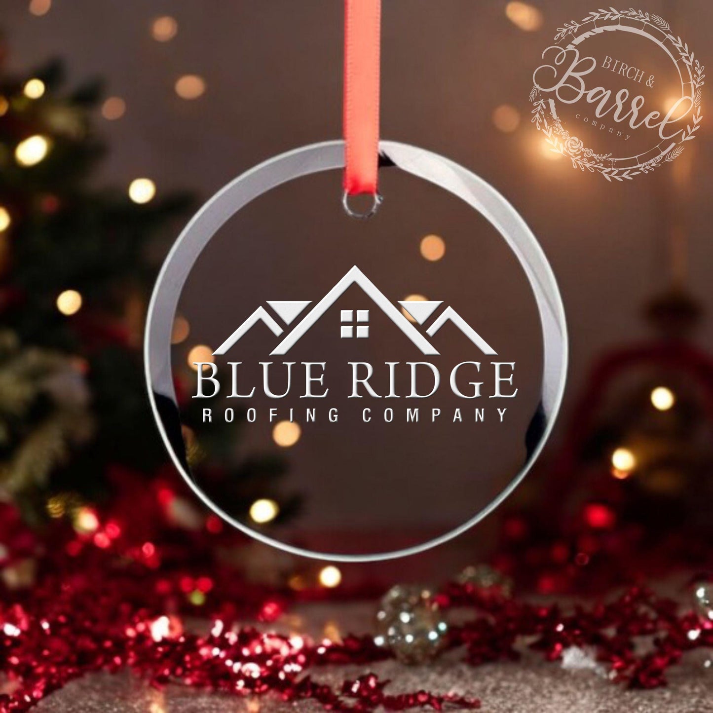 Custom Christmas Ornament | Any Message or Graphic | Engraved Christmas Ornament | Custom Logo | Custom Text | Handwritten Ornament