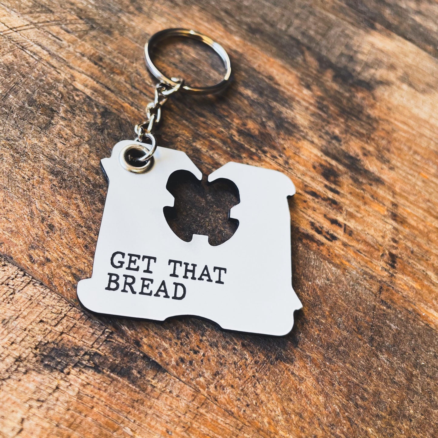 Bread Clip Keychain | Get That Bread Keychain | Funny Keychain | Motivational Keychains | Gifts for Her | New Driver Gift