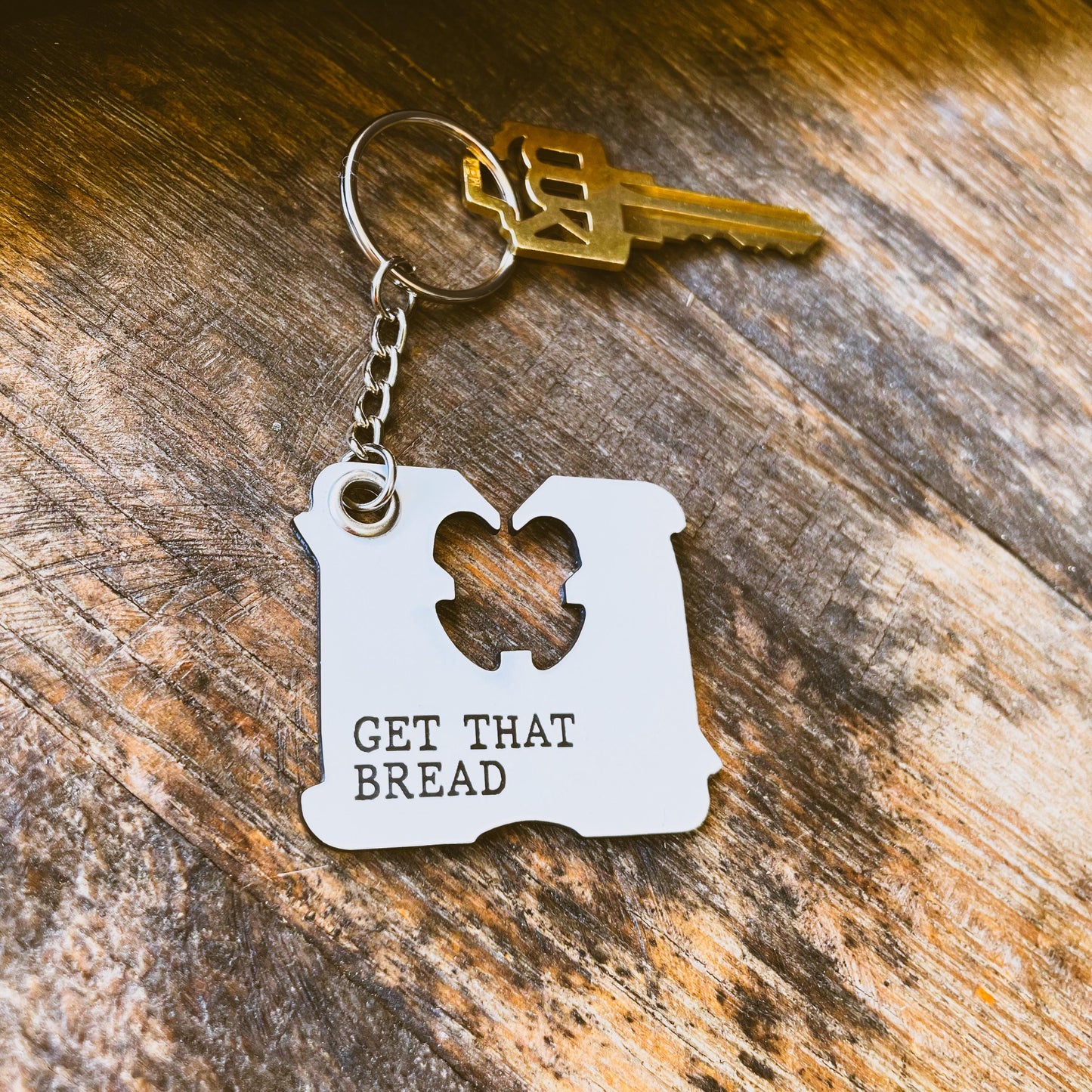 Bread Clip Keychain | Get That Bread Keychain | Funny Keychain | Motivational Keychains | Gifts for Her | New Driver Gift