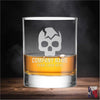Corporate Logo  Your Logo Here Engraved Whiskey Glasses    / Father's Day Gift