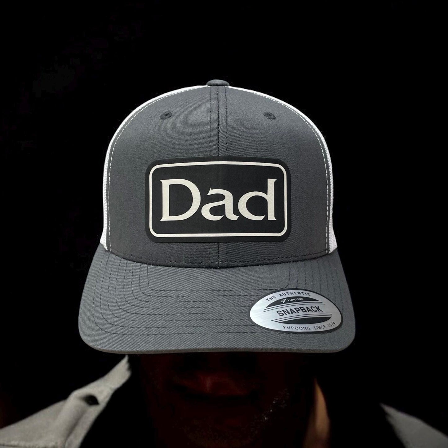 Dad Trucker Hat / Fishing Trucker Cap / Fathers Day Hat / YP Classics 6 Panel / Patch Trucker Hat / Father's Day Gift