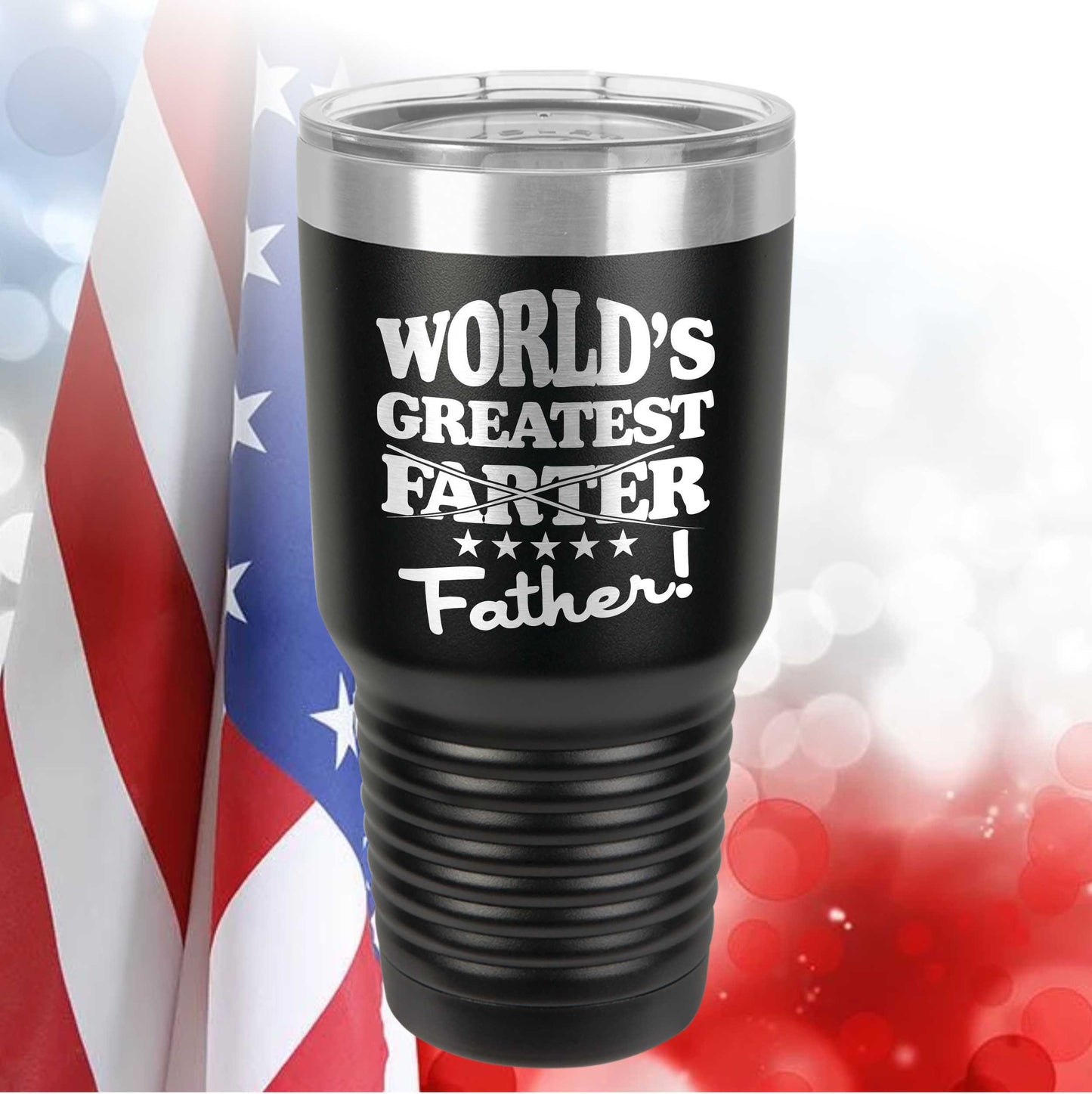 World's Greatest Farter Father / Etched Tumbler / Father's Day Funny / Father's Day Gift / Funny Gift for Dad / Father's Day Tumbler