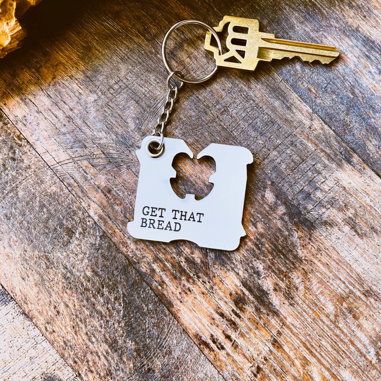 Bread Clip Keychain | Get That Bread Keychain | Funny Keychain | Motivational Keychains | Gifts for Her | New Driver Gift