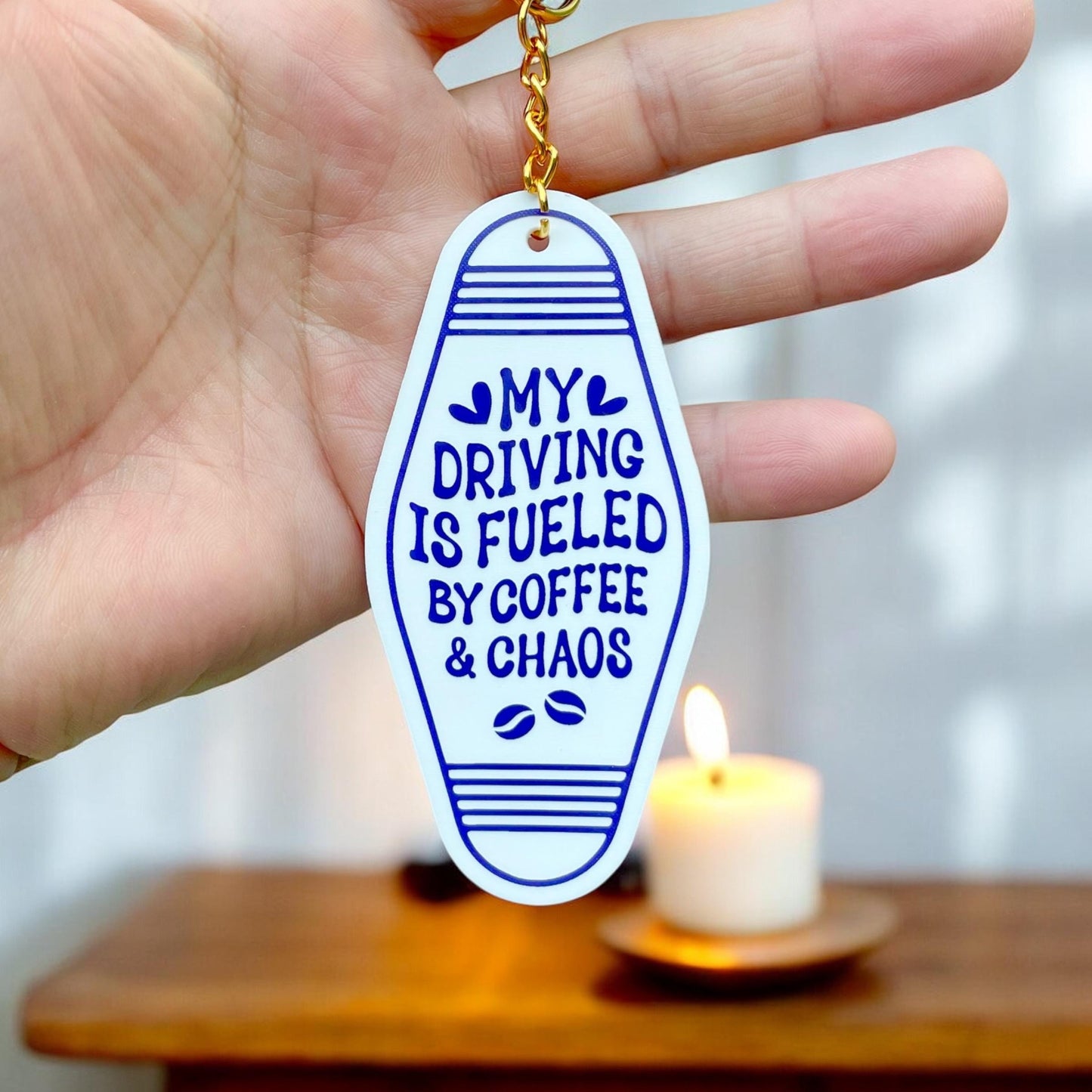 Retro Motel Keychains, Funny Driving Keychain, Motel Keychains, Vintage Keychains, Gifts for Her, Gifts for Him, New Driver Gift