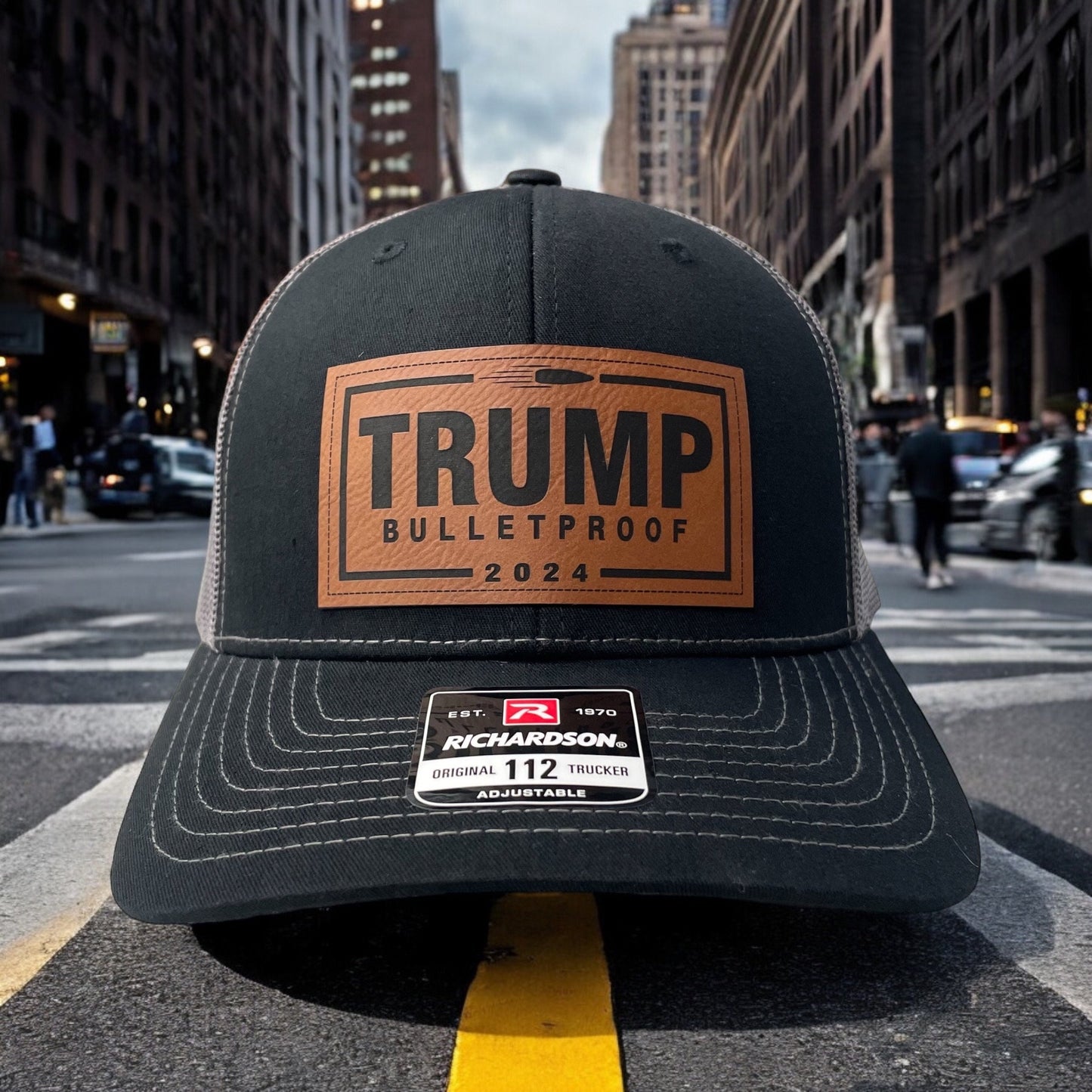 Trump Bulletproof Hat / Trump Trucker Cap / Trump 2024 Richardson 112 / Patch Trucker Hat /Father's Day Gift / Valentine's Day Gift