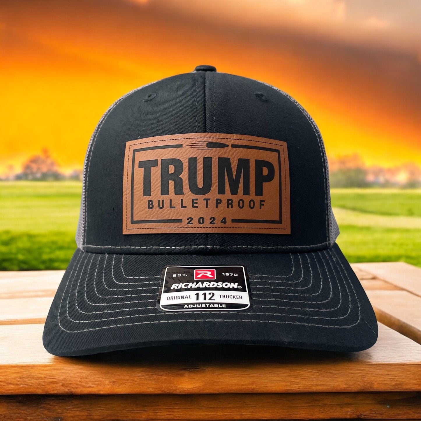 Trump Bulletproof Hat / Trump Trucker Cap / Trump 2024 Richardson 112 / Patch Trucker Hat /Father's Day Gift / Valentine's Day Gift