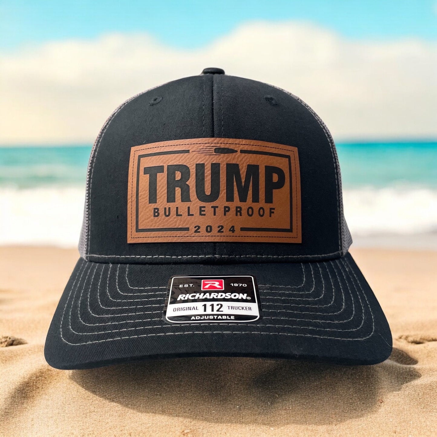 Trump Bulletproof Hat / Trump Trucker Cap / Trump 2024 Richardson 112 / Patch Trucker Hat /Father's Day Gift / Valentine's Day Gift