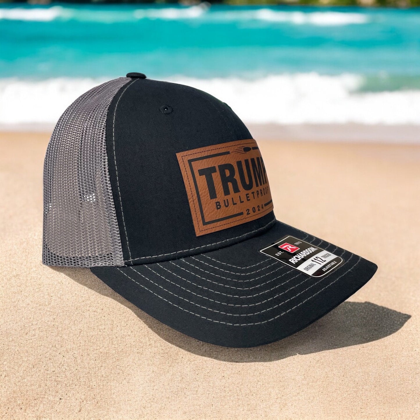 Trump Bulletproof Hat / Trump Trucker Cap / Trump 2024 Richardson 112 / Patch Trucker Hat /Father's Day Gift / Valentine's Day Gift