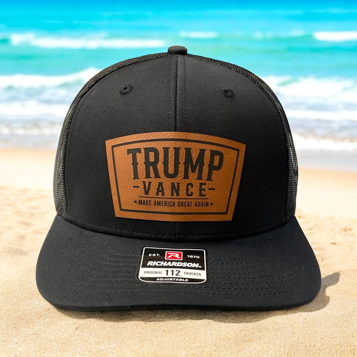 Trump Vance 2024 Hat / Trump 47 Trucker Cap / Trump Richardson 112 / Patch Trucker Hat /Father's Day Gift / Valentine's Day Gift