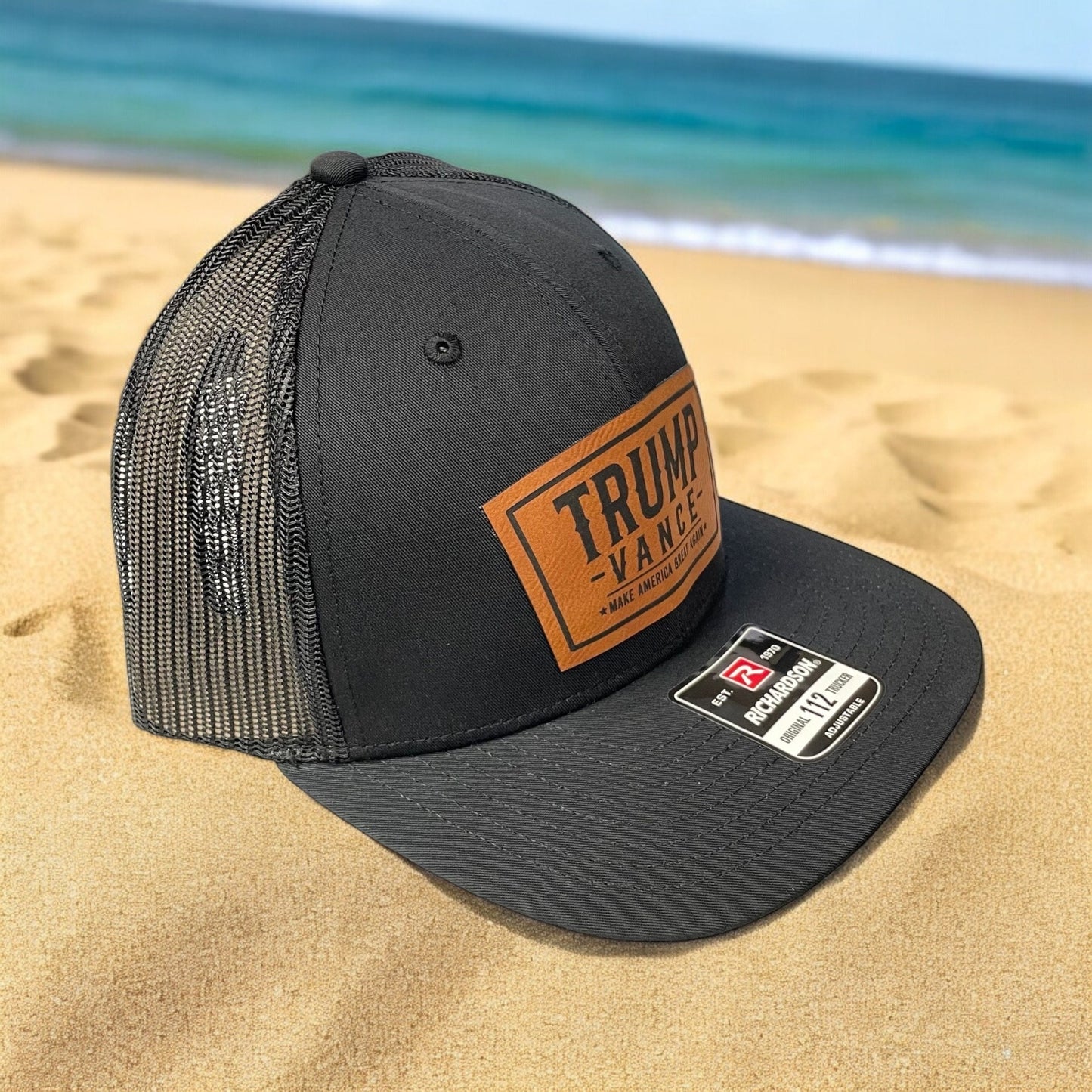 Trump Vance 2024 Hat / Trump 47 Trucker Cap / Trump Richardson 112 / Patch Trucker Hat /Father's Day Gift / Valentine's Day Gift