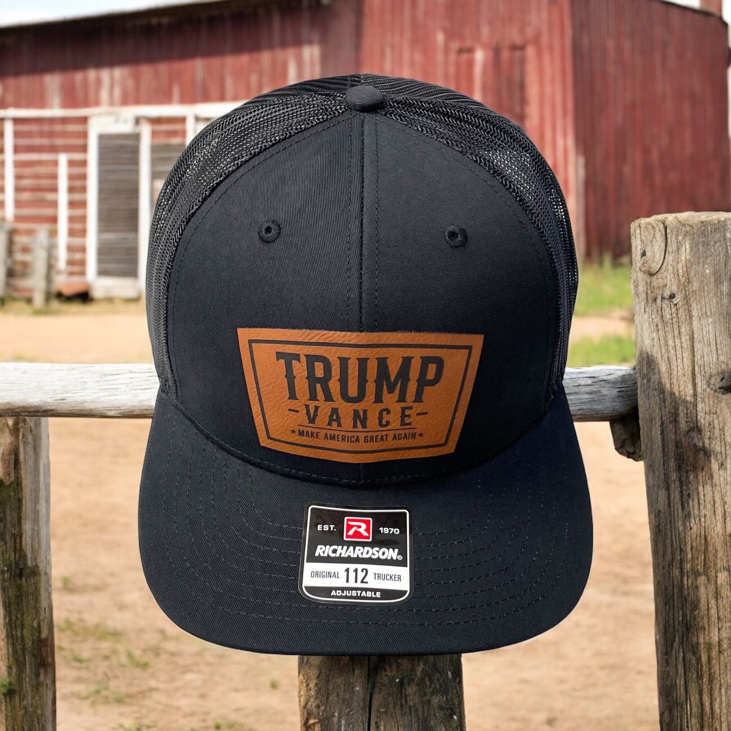 Trump Vance 2024 Hat / Trump 47 Trucker Cap / Trump Richardson 112 / Patch Trucker Hat /Father's Day Gift / Valentine's Day Gift