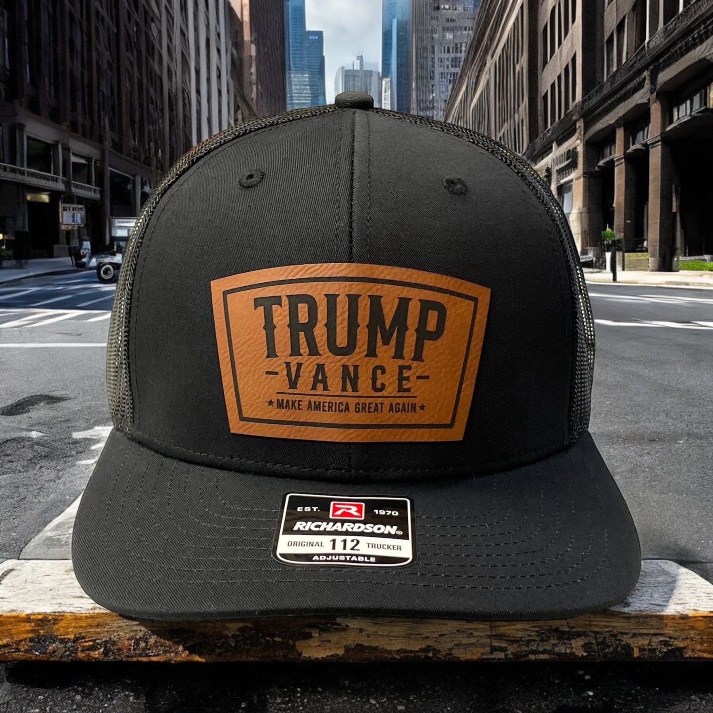 Trump Vance 2024 Hat / Trump 47 Trucker Cap / Trump Richardson 112 / Patch Trucker Hat /Father's Day Gift / Valentine's Day Gift
