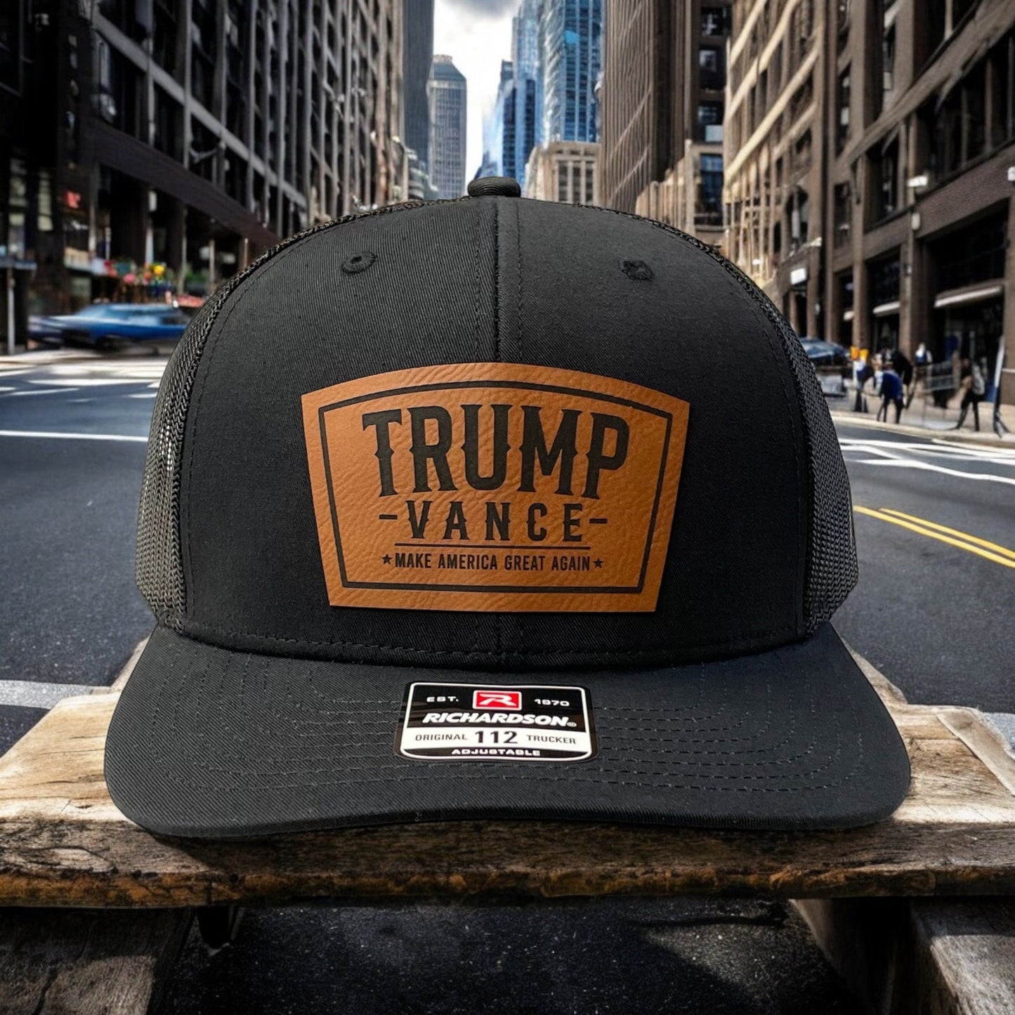 Trump Vance 2024 Hat / Trump 47 Trucker Cap / Trump Richardson 112 / Patch Trucker Hat /Father's Day Gift / Valentine's Day Gift