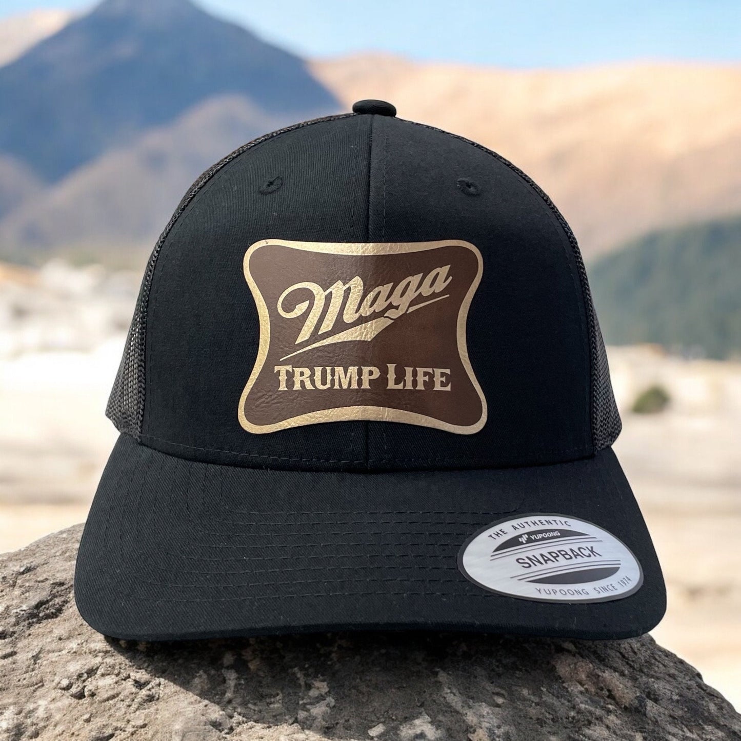 Trump MAGA Hat / Trump Life Trucker Cap / Trump Richardson 112 / Patch Trucker Hat /Father's Day Gift / Valentine's Day Gift