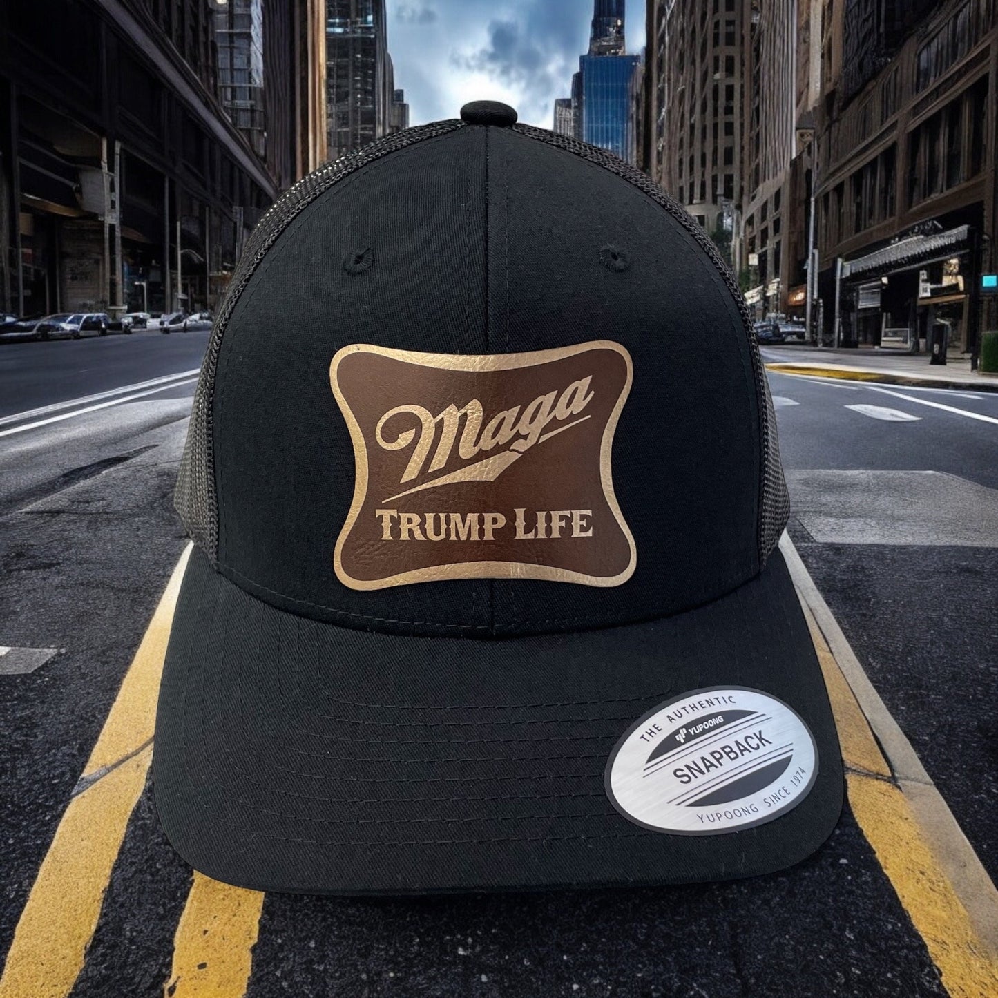 Trump MAGA Hat / Trump Life Trucker Cap / Trump Richardson 112 / Patch Trucker Hat /Father's Day Gift / Valentine's Day Gift