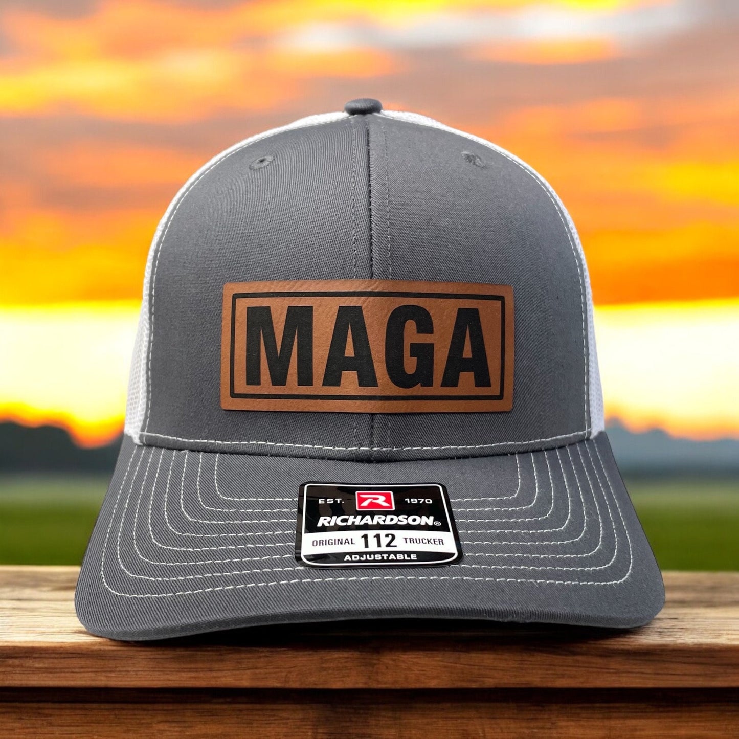 Trump MAGA Hat / Trump Trucker Cap / Trump 2024 Richardson 112 / Patch Trucker Hat /Father's Day Gift / Valentine's Day Gift