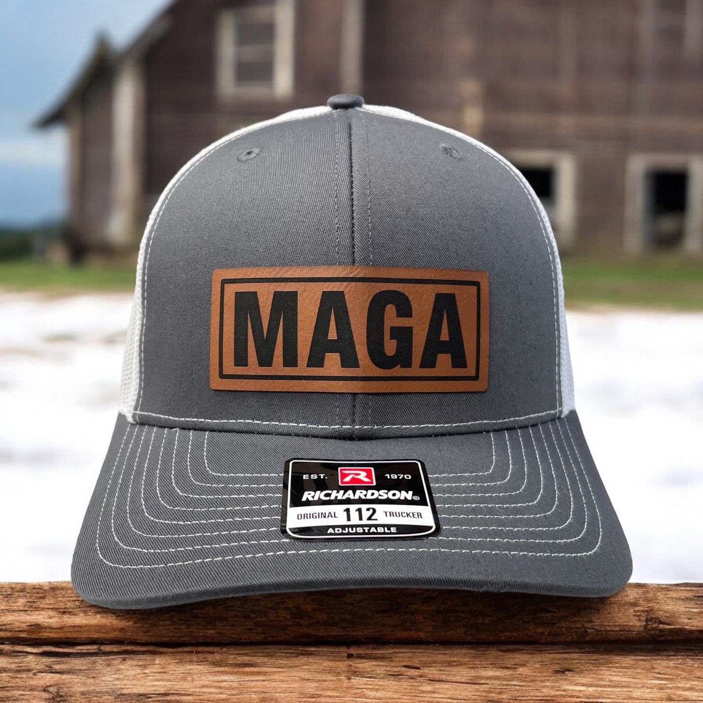 Trump MAGA Hat / Trump Trucker Cap / Trump 2024 Richardson 112 / Patch Trucker Hat /Father's Day Gift / Valentine's Day Gift