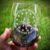 III Percenter Stemless Wine Glass    / Father's Day Gift