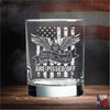 We The People Are Pissed Engraved Whiskey Glass    / Father's Day Gift