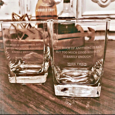 Whiskey Famous Quotes Mix and Match  Whiskey  Bourbon  Scotch Set    / Father's Day Gift