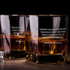 Winston Churchill Bullets Whiskey Glass Set    / Father's Day Gift