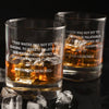 Winston Churchill Quote Whiskey Glass    / Father's Day Gift