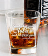 Charles Bukowski Quote Whiskey Glass Set    / Father's Day Gift
