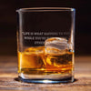 John Lennon Quote Whiskey Glass Set    / Father's Day Gift
