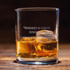 George Bernard Shaw Liquid Sunshine  Whiskey Glass Set    / Father's Day Gift