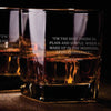 Ricky Bobby Piss Excellence Whiskey Glass Set    / Father's Day Gift
