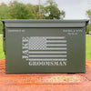 Ammo Box - Custom Engraved Personalized  .50 Cal    / Father's Day Gift