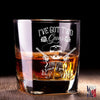 Doc Holliday I've Got Two Guns Whiskey Glass    / Father's Day Gift