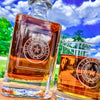 Texas State Seal Engraved Whiskey Decanter or Decanter Set    / Father's Day Gift
