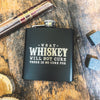 Whiskey Irish Proverb - Laser Etched Flask     / Father's Day Gift