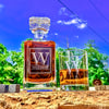 Engraved Personalized Whiskey Decanter or Decanter Set    / Father's Day Gift