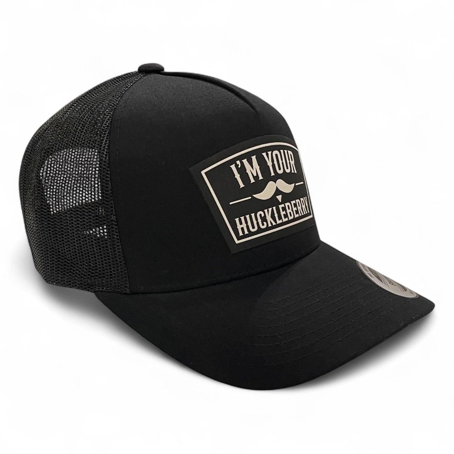 I'm Your Huckleberry Hat / Doc Holliday Trucker Cap / 5 Panel / Patch Trucker Hat / White Patch Hat / Gift for Men / Christmas Gift