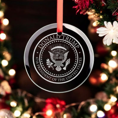 Trump Christmas Ornament | 47th President Seal