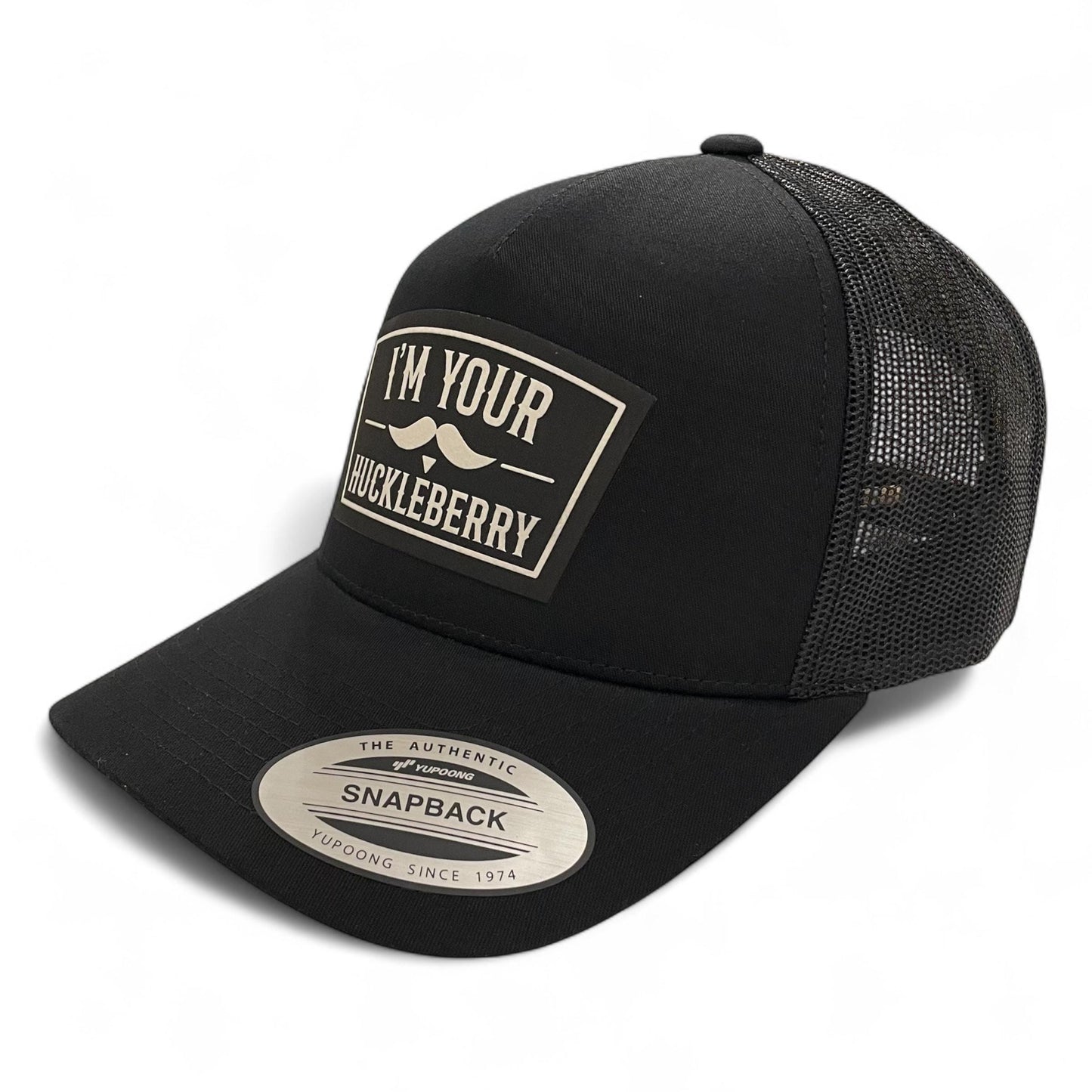 I'm Your Huckleberry Hat / Doc Holliday Trucker Cap / 5 Panel / Patch Trucker Hat / White Patch Hat / Gift for Men / Christmas Gift