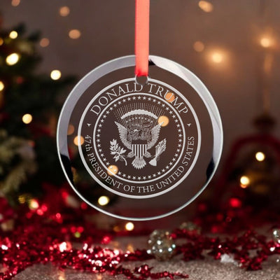 Trump Christmas Ornament | 47th President Seal