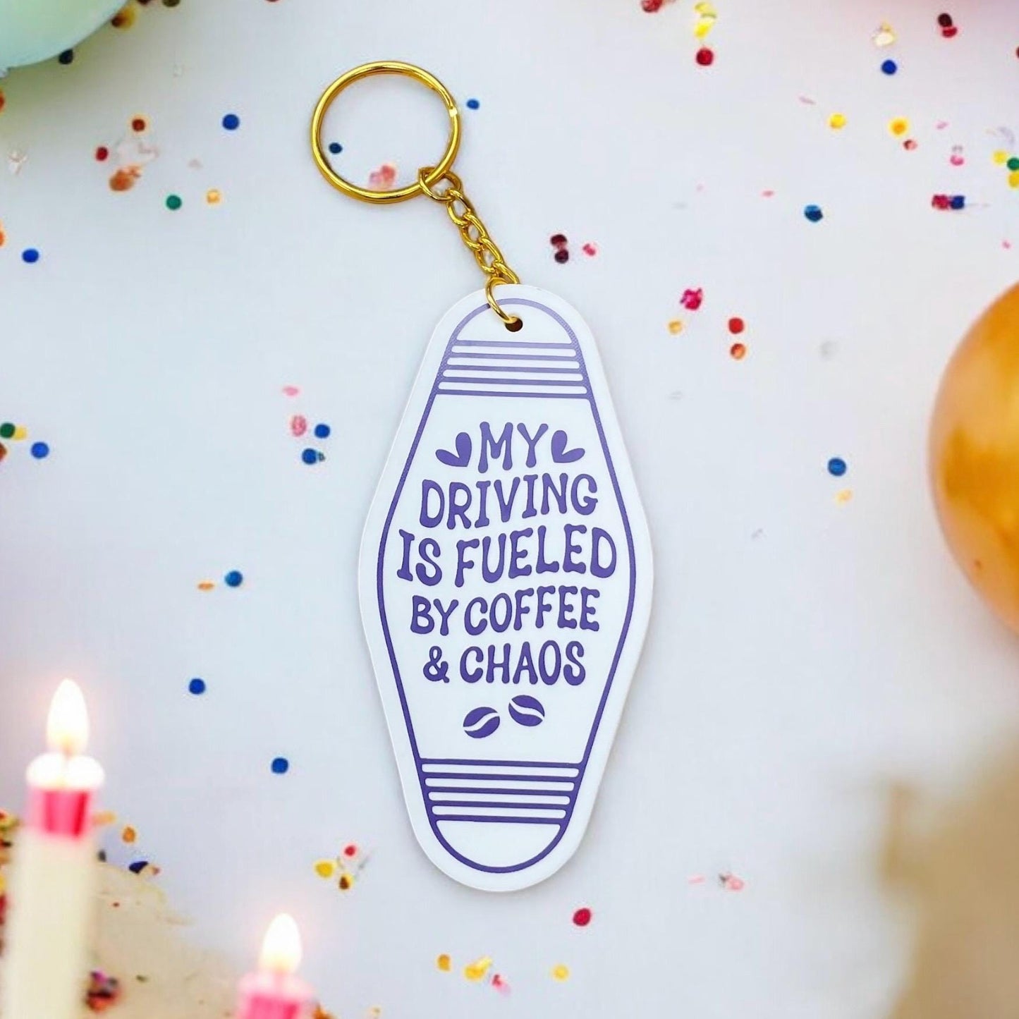 Retro Motel Keychains, Funny Driving Keychain, Motel Keychains, Vintage Keychains, Gifts for Her, Gifts for Him, New Driver Gift