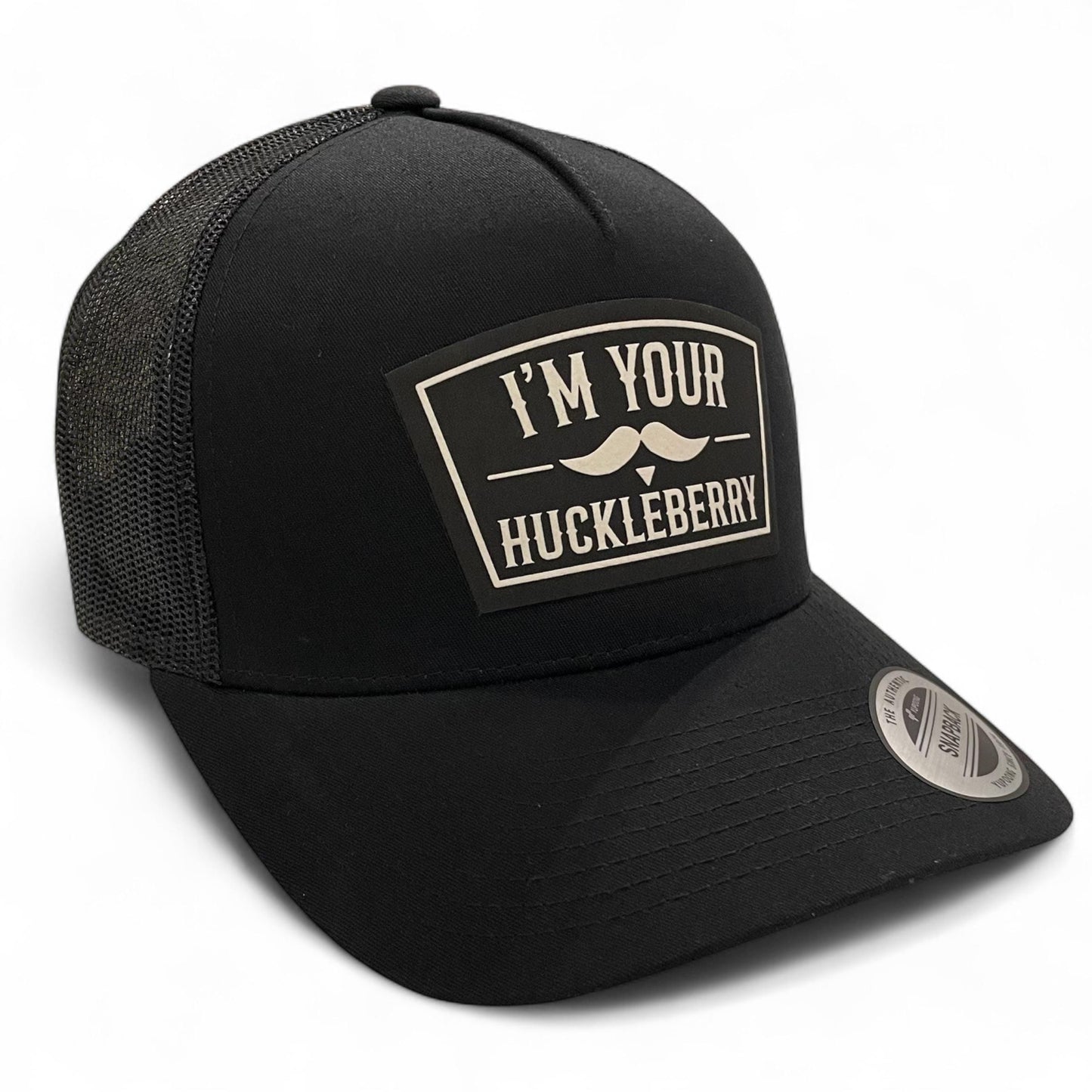 I'm Your Huckleberry Hat / Doc Holliday Trucker Cap / 5 Panel / Patch Trucker Hat / White Patch Hat / Gift for Men / Christmas Gift