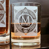 Personalized Whiskey Decanter Set – Custom Engraved Bourbon Glass Gift for Him, Groomsmen, or Home Bar