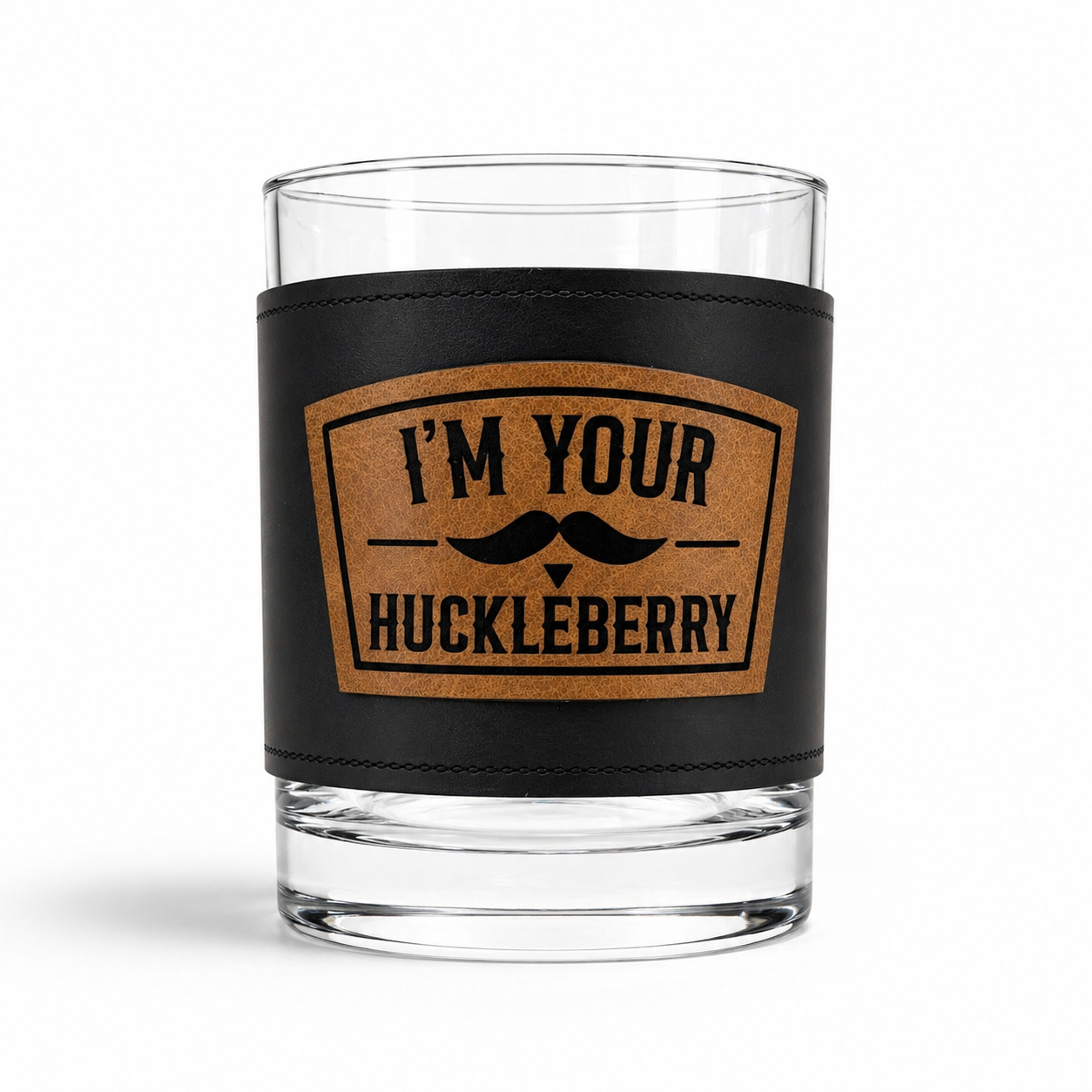 Doc Holliday Iconic Quotes Leatherette Whiskey Glasses I