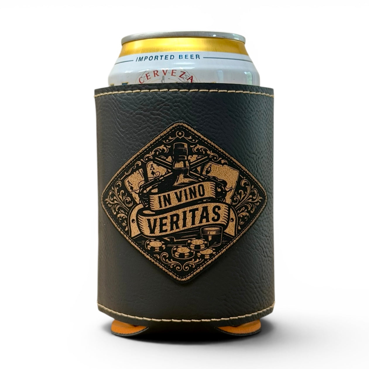 Doc Holliday Leatherette Can Cooler II - Iconic Western Movie Quotes