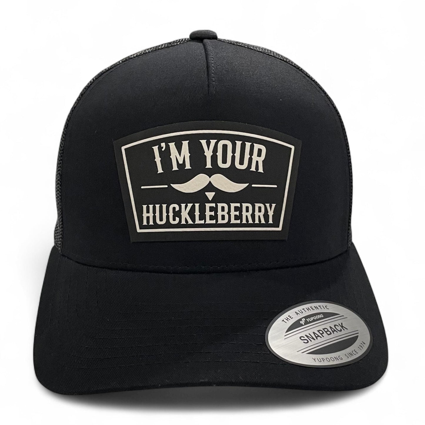 I'm Your Huckleberry Hat / Doc Holliday Trucker Cap / 5 Panel / Patch Trucker Hat / White Patch Hat / Gift for Men / Christmas Gift