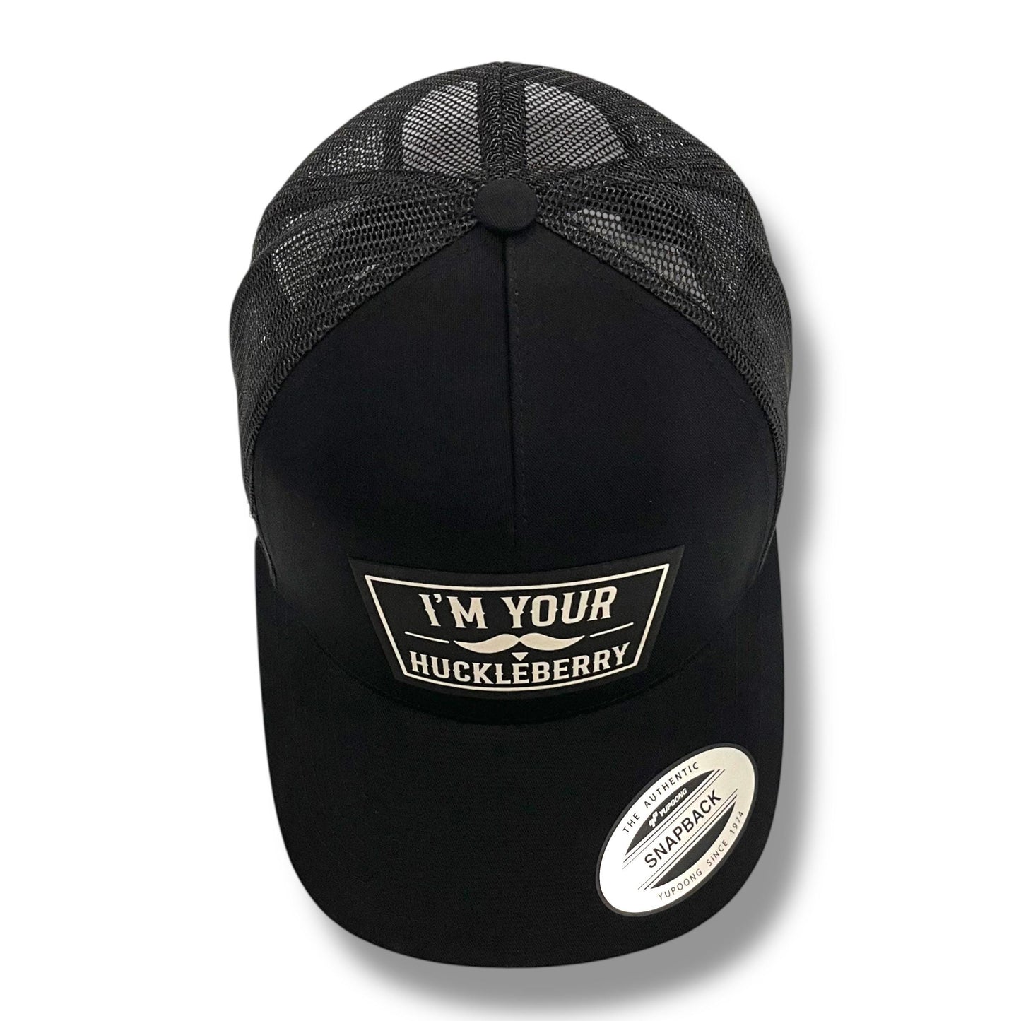 I'm Your Huckleberry Hat / Doc Holliday Trucker Cap / 5 Panel / Patch Trucker Hat / White Patch Hat / Gift for Men / Christmas Gift