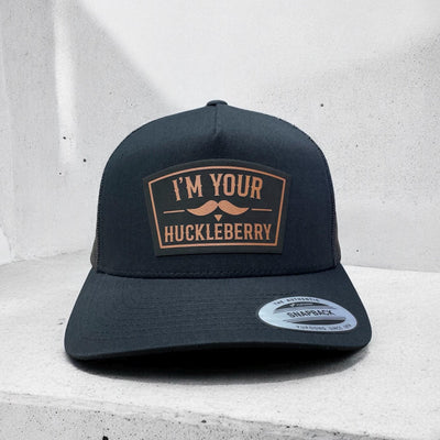 I'm Your Huckleberry Trucker Hat – Doc Holliday Patch Cap, YP Classics 5-Panel Gift for Men