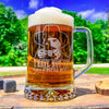 Doc Holliday Mug / Defile Myself / Engraved 23 oz. Glass Beer Mug / Gift for Him / Gifts for Men  / Father's Day Gift / Valentine's Day Gift